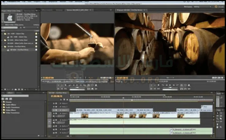 تحميل برنامج الادوبي بريمير​ تم تفعيله مدى الحياة