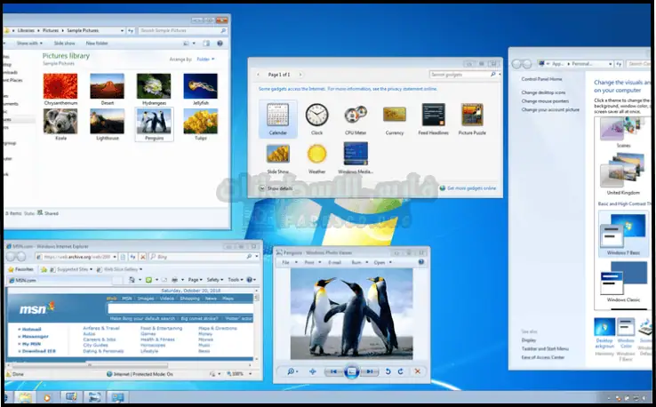 تحميل ويندوز 7 بصيغة ISO من ميديا فاير مفعلة 2025 مجاناً
