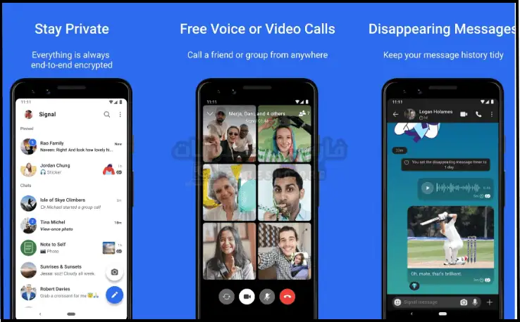 صفحة تنزيل تطبيق Botim، والتي تحتوي على الشعار وخيارات التنزيل للأجهزة المختلفة
