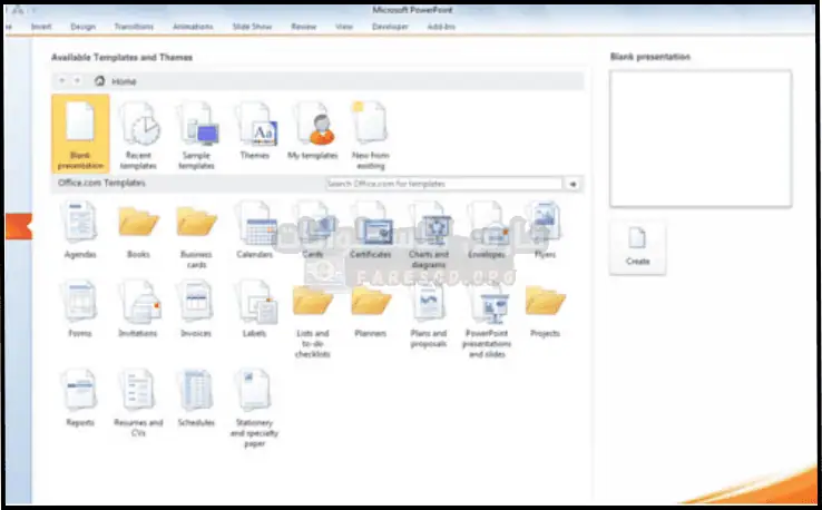 تحميل بوربوينت PowerPoint 2010 للكمبيوتر عربي مجاناً