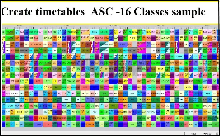 تحميل برنامج ASC Timetables مع الكراك عربي​ النسخة الكاملة الأحدث