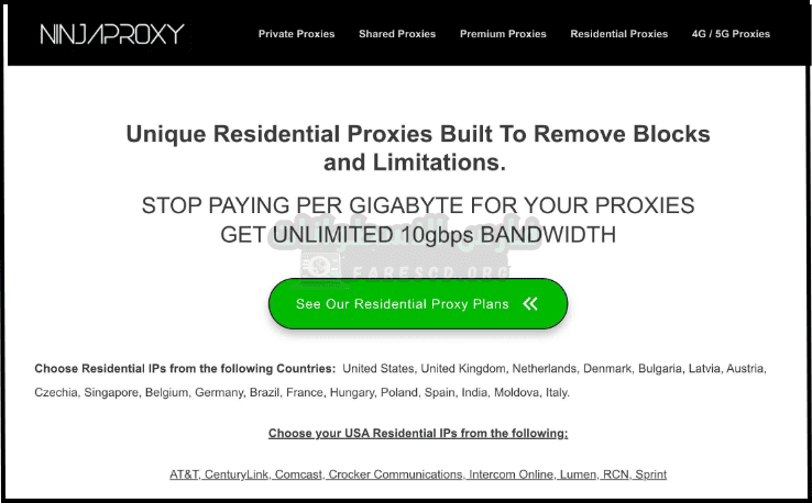 تحميل برنامج نينجا بروكسي Ninja Proxy 2025 أخر إصدار مجاناً