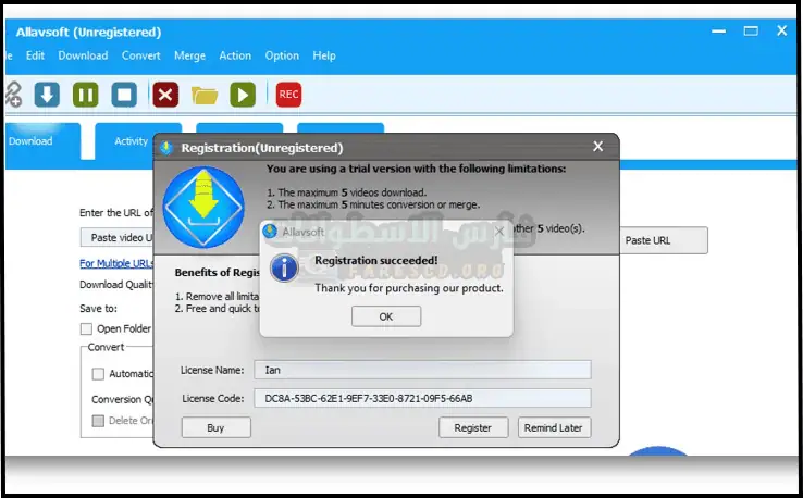 برنامج تحميل الفيديوهات من النت Allavsoft 2025 كامل مجاناً