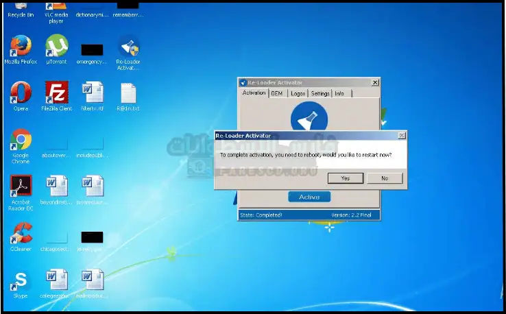 تحميل برنامج Re-Loader Activator من ميديا فاير أحدث إصدار