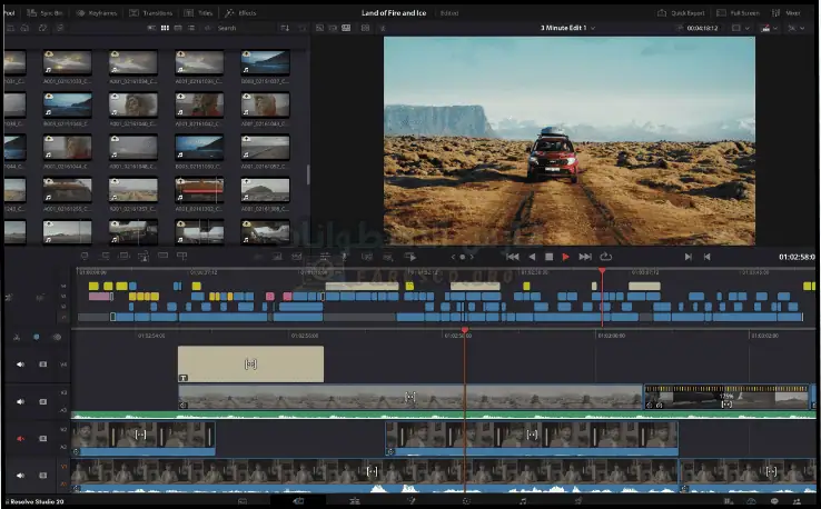 تحميل برنامج دافينشي ريزولف DaVinci Resolve للكمبيوتر مجاناً