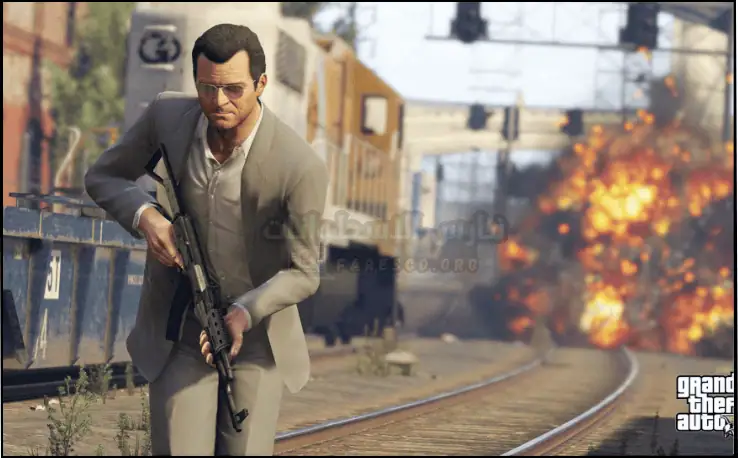تحميل لعبة جاتا 5 GTA للكمبيوتر من ميديا فاير مجانًا