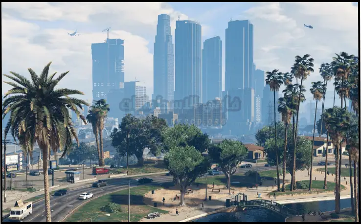 تحميل لعبة جاتا 5 GTA للكمبيوتر من ميديا فاير مجانًا