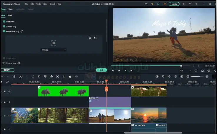 تحميل برنامج فيلمورا 11 مفعل مدى الحياة من ميديا فاير 2026