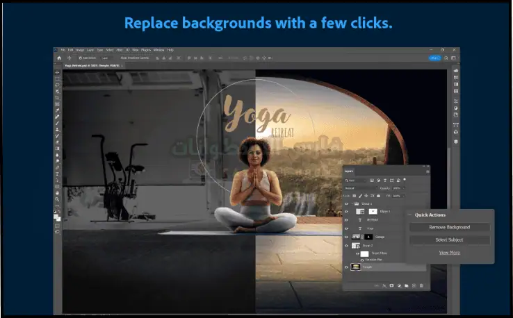 برنامج فوتوشوب تركيب الصور | تحميل Photoshop باحتراف 2026